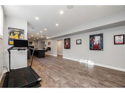 153 Crane Rise, Fort Mcmurray, AB - Indoor Photo Showing Gym Room