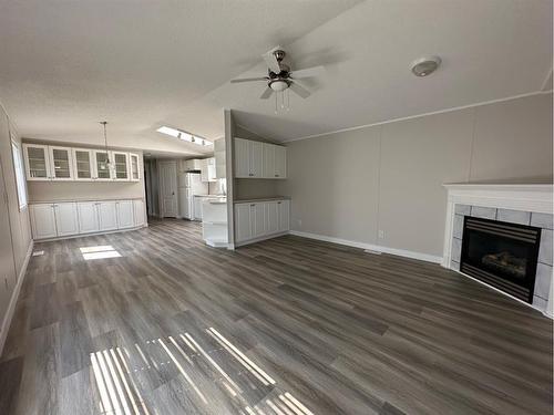 109 Hoehne Street, Fort Mcmurray, AB - Indoor Photo Showing Living Room With Fireplace