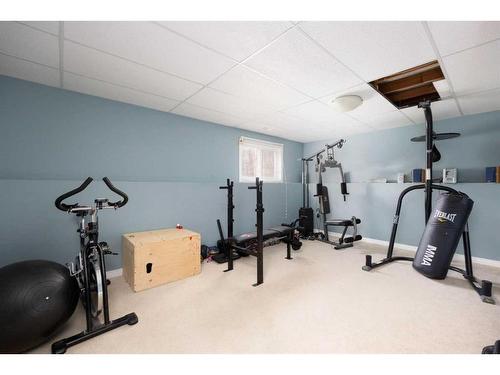 121 Berens Place, Fort Mcmurray, AB - Indoor Photo Showing Gym Room