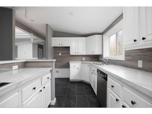 324 Evergreen Road, Rural Athabasca County, AB - Indoor Photo Showing Kitchen With Double Sink