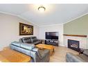 304 Ash Way, Fort Mcmurray, AB  - Indoor Photo Showing Living Room With Fireplace 