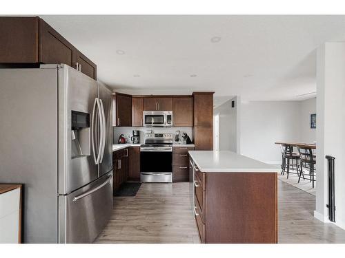 205 Leigh Crescent, Fort Mcmurray, AB - Indoor Photo Showing Kitchen With Stainless Steel Kitchen