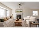 260 Bacon Place, Fort Mcmurray, AB  - Indoor Photo Showing Living Room With Fireplace 