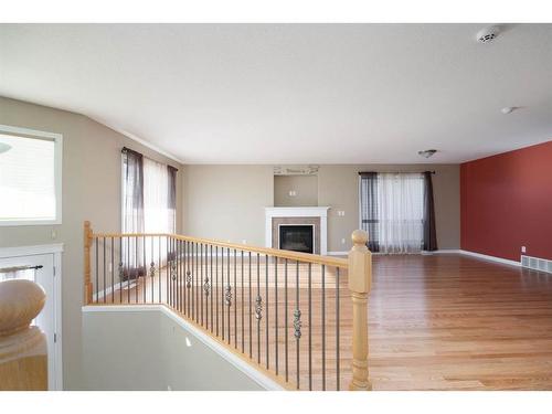 130 Paris Bay, Fort Mcmurray, AB - Indoor Photo Showing Other Room With Fireplace