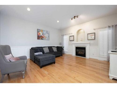 315 Berard Crescent, Fort Mcmurray, AB - Indoor Photo Showing Living Room With Fireplace