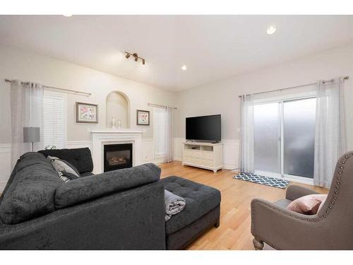 315 Berard Crescent, Fort Mcmurray, AB - Indoor Photo Showing Living Room With Fireplace