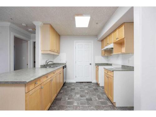 2206-38 Riedel Street, Fort Mcmurray, AB - Indoor Photo Showing Kitchen With Double Sink