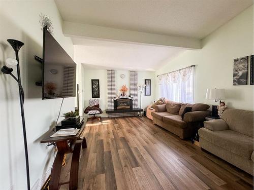 15 Birch Road, Fort Mcmurray, AB - Indoor Photo Showing Living Room With Fireplace