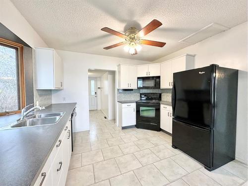 10205 105 Street, Lac La Biche, AB - Indoor Photo Showing Kitchen With Double Sink