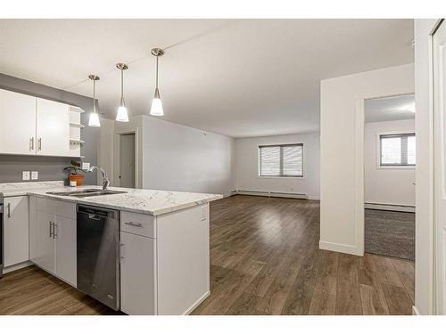 409-115 Denholm Gate, Fort Mcmurray, AB - Indoor Photo Showing Kitchen With Double Sink