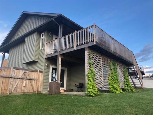 9602 100 Avenue, Lac La Biche, AB - Outdoor With Balcony With Deck Patio Veranda With Exterior