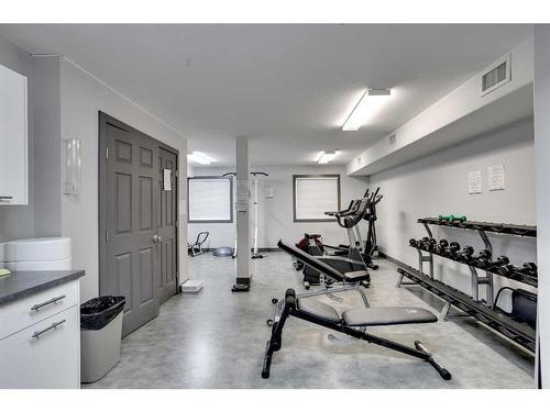 1115-7901 King Street, Fort Mcmurray, AB - Indoor Photo Showing Gym Room