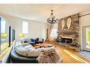 328 Ermine Crescent, Fort Mcmurray, AB  - Indoor Photo Showing Living Room With Fireplace 