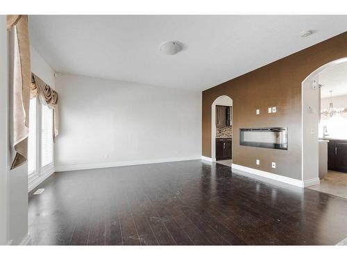 11-300 Sparrow Hawk Drive, Fort Mcmurray, AB - Indoor With Fireplace