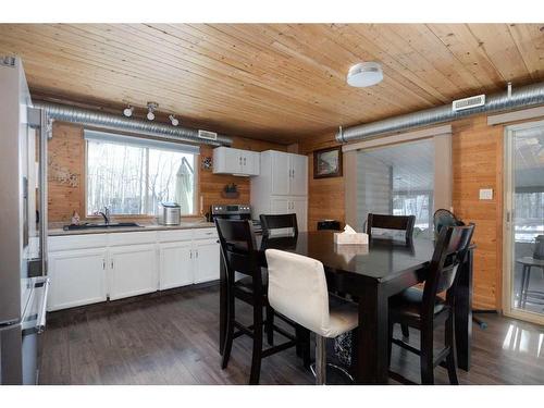 650017 Range Road 185, Rural Athabasca County, AB - Indoor Photo Showing Dining Room