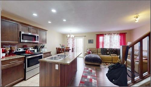 169 Dakin Drive, Fort Mcmurray, AB - Indoor Photo Showing Kitchen With Double Sink