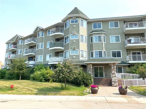 213-9918 Gordon Avenue, Fort Mcmurray, AB - Outdoor With Balcony With Facade