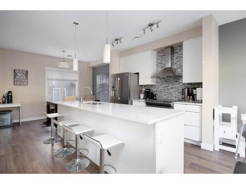 10-141 Fontaine Crescent, Fort Mcmurray, AB - Indoor Photo Showing Kitchen With Upgraded Kitchen