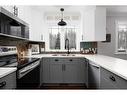 235 Cornwall Drive, Fort Mcmurray, AB  - Indoor Photo Showing Kitchen With Double Sink 