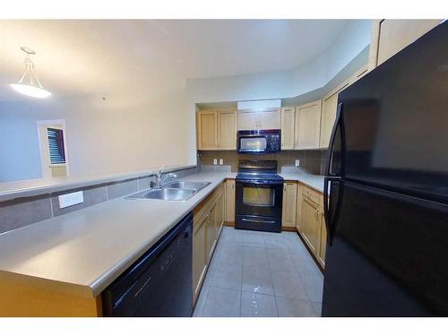 409-108 Denholm Gate, Fort Mcmurray, AB - Indoor Photo Showing Kitchen With Double Sink