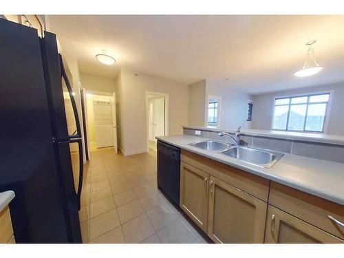 409-108 Denholm Gate, Fort Mcmurray, AB - Indoor Photo Showing Kitchen With Double Sink