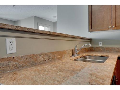 607-8535 Clearwater Drive, Fort Mcmurray, AB - Indoor Photo Showing Kitchen With Double Sink