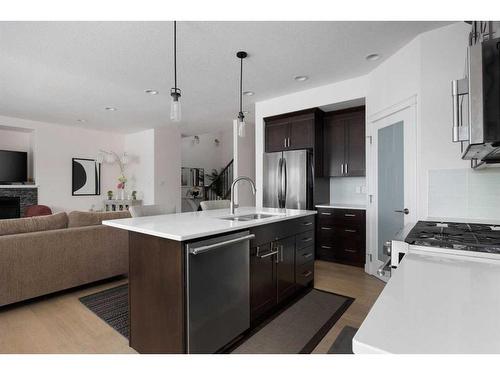 145 Shalestone Place, Fort Mcmurray, AB - Indoor Photo Showing Kitchen With Double Sink With Upgraded Kitchen