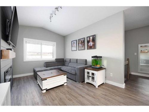 7103 Bulyea Avenue, Fort Mcmurray, AB - Indoor Photo Showing Living Room With Fireplace