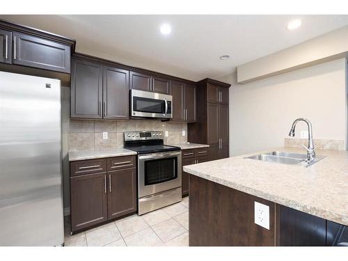 161 Dakin Drive, Fort Mcmurray, AB - Indoor Photo Showing Kitchen With Double Sink