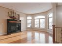 124 Woodpecker Green, Fort Mcmurray, AB  - Indoor Photo Showing Living Room With Fireplace 