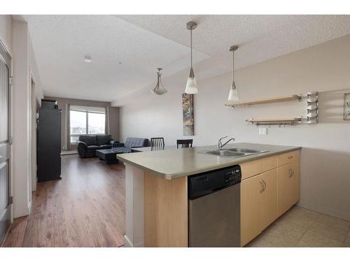 510-136D Sandpiper Road, Fort Mcmurray, AB - Indoor Photo Showing Kitchen With Double Sink