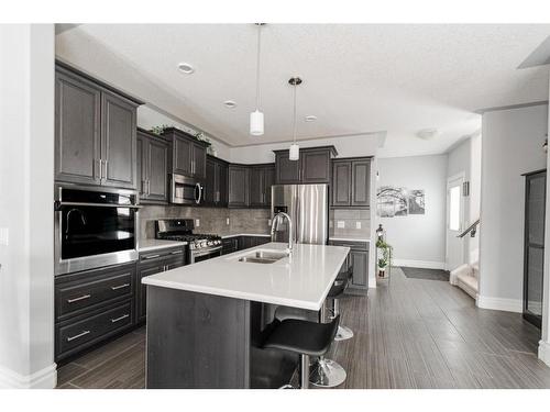 175 Aldergrove Avenue, Fort Mcmurray, AB - Indoor Photo Showing Kitchen With Double Sink With Upgraded Kitchen