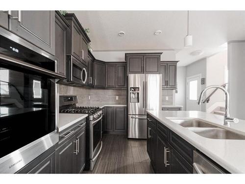 175 Aldergrove Avenue, Fort Mcmurray, AB - Indoor Photo Showing Kitchen With Double Sink With Upgraded Kitchen