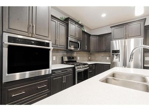 175 Aldergrove Avenue, Fort Mcmurray, AB - Indoor Photo Showing Kitchen With Double Sink With Upgraded Kitchen