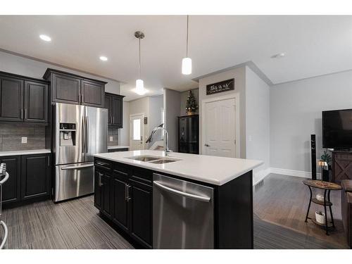 175 Aldergrove Avenue, Fort Mcmurray, AB - Indoor Photo Showing Kitchen With Double Sink With Upgraded Kitchen