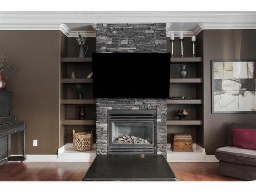 788 Heritage Drive, Fort Mcmurray, AB - Indoor With Fireplace