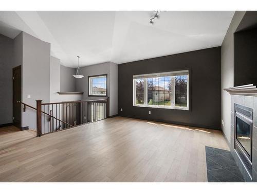 314 Plamondon Drive, Fort Mcmurray, AB - Indoor Photo Showing Living Room With Fireplace