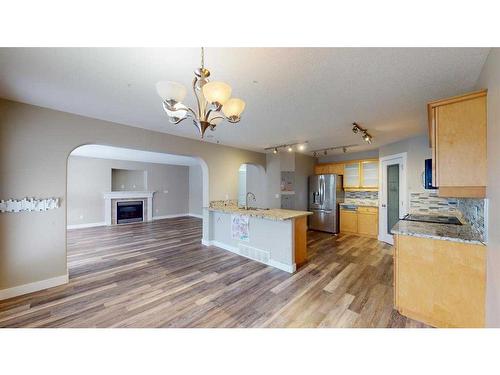 315 Warren Road, Fort Mcmurray, AB - Indoor With Fireplace