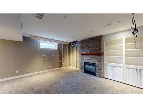 315 Warren Road, Fort Mcmurray, AB - Indoor With Fireplace