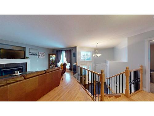 161 Trillium Road, Fort Mcmurray, AB - Indoor With Fireplace