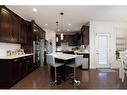 127 Waxwing Rise, Fort Mcmurray, AB  - Indoor Photo Showing Kitchen With Upgraded Kitchen 