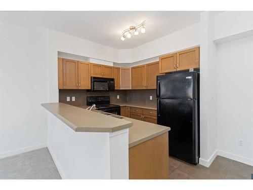 402-100 Denholm Gate, Fort Mcmurray, AB - Indoor Photo Showing Kitchen With Double Sink