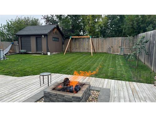 223 Dickins Drive, Fort Mcmurray, AB - Outdoor With Deck Patio Veranda With Backyard