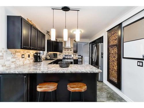 223 Dickins Drive, Fort Mcmurray, AB - Indoor Photo Showing Kitchen With Upgraded Kitchen