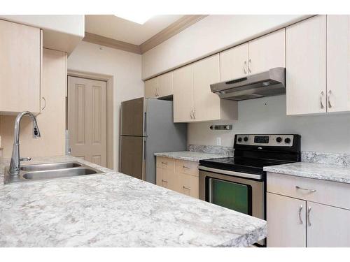 102-9918 Gordon Avenue, Fort Mcmurray, AB - Indoor Photo Showing Kitchen With Double Sink