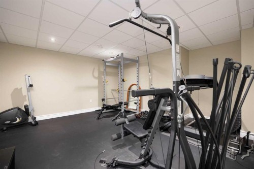 184055 Twp Rd 684, Rural Athabasca County, AB - Indoor Photo Showing Gym Room