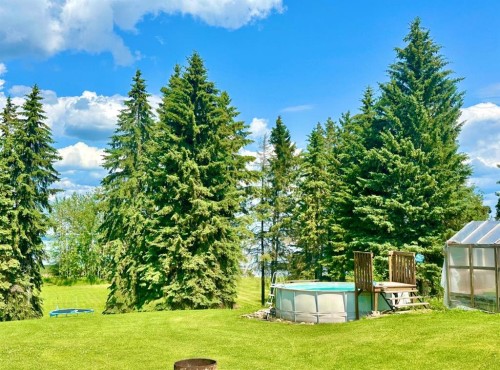 318 15156 Old Trail, Lac La Biche, AB - Outdoor With Above Ground Pool