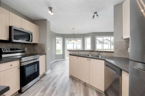 164 Cinnamon Street, Fort Mcmurray, AB - Indoor Photo Showing Kitchen With Double Sink