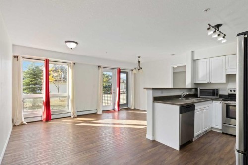 105-248B Grosbeak Way, Fort Mcmurray, AB - Indoor Photo Showing Kitchen With Double Sink