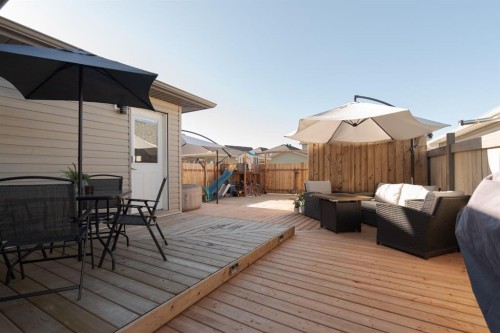 216 Coyote Crescent, Fort Mcmurray, AB - Outdoor With Deck Patio Veranda With Exterior